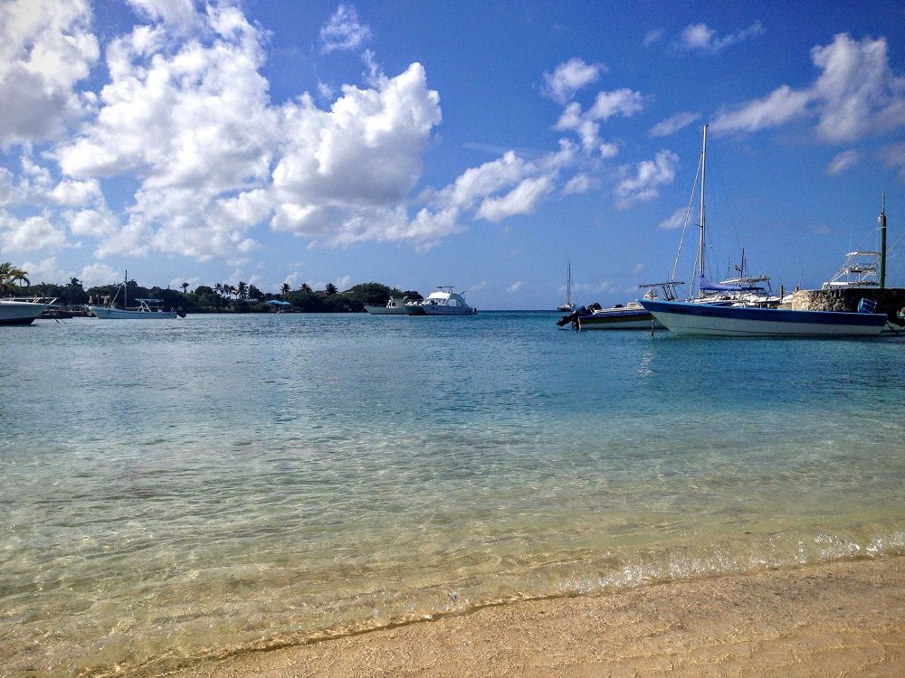 small beach in bayahibe